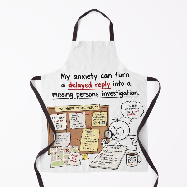 Item preview, Anxiety Funny designed and sold by thewandswant.