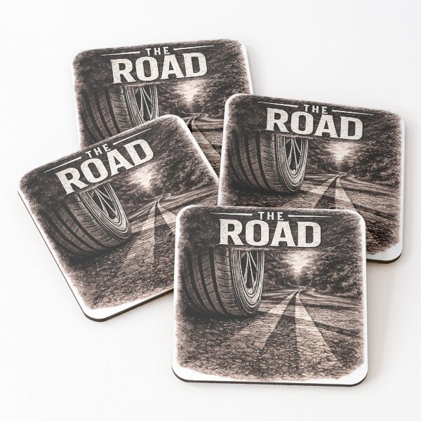 Item preview, THE ROAD – Vintage Tire Journey Graphic Tee designed and sold by Lifehackerplus1.
