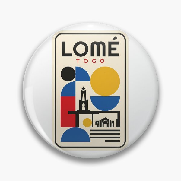 Item preview, Lomé Togo Abstract Mid Century Modern Travel designed and sold by k3rstman1.
