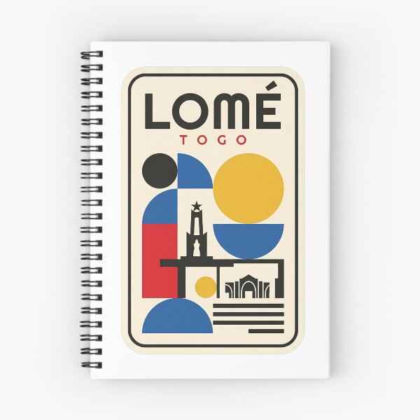 Item preview, Lomé Togo Abstract Mid Century Modern Travel designed and sold by k3rstman1.