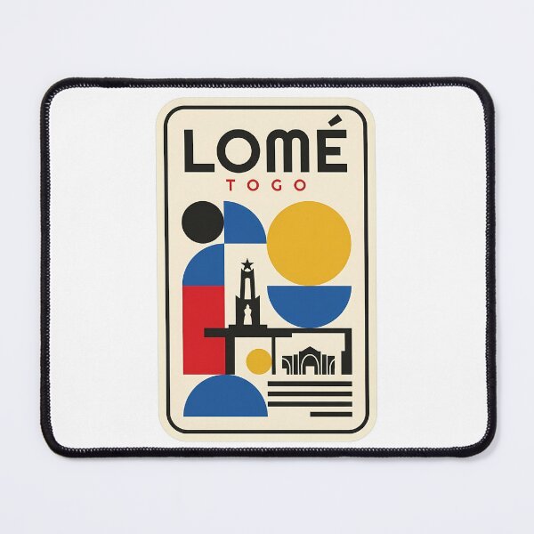 Item preview, Lomé Togo Abstract Mid Century Modern Travel designed and sold by k3rstman1.