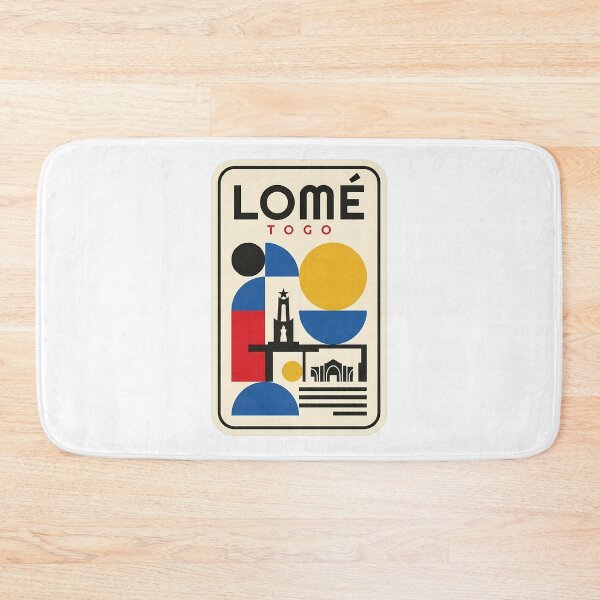 Item preview, Lomé Togo Abstract Mid Century Modern Travel designed and sold by k3rstman1.