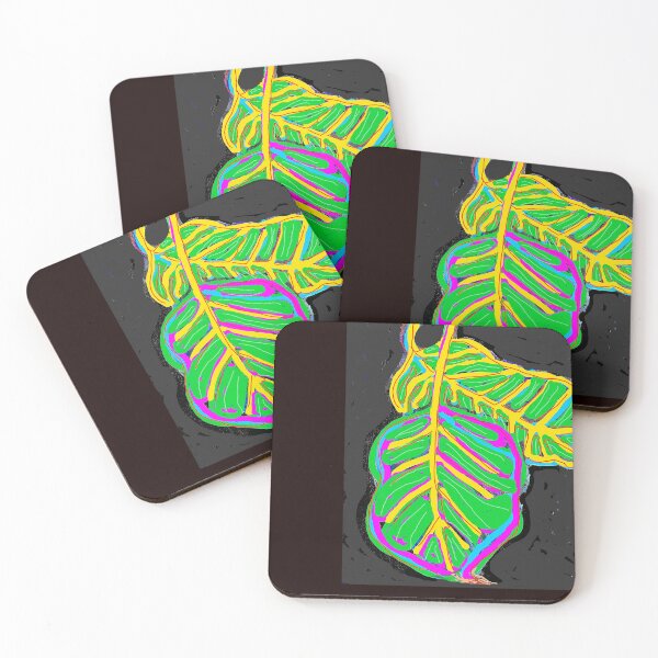 Item preview, Two banana leaves designed and sold by Carol Ames Art.
