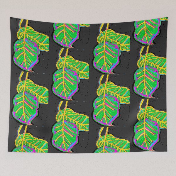 Item preview, Two banana leaves designed and sold by C. Ames Studio.