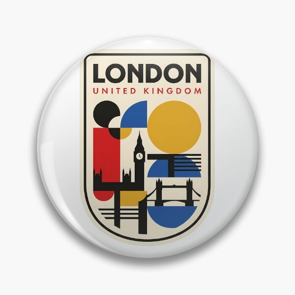 Item preview, Mid Century Modern London UK City Skyline designed and sold by k3rstman1.
