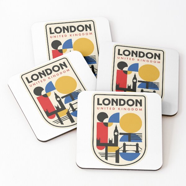 Item preview, Mid Century Modern London UK City Skyline designed and sold by k3rstman1.