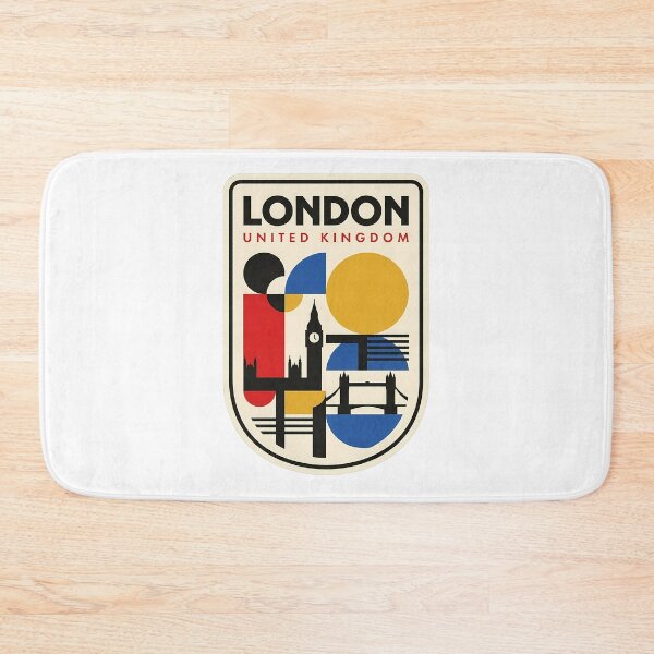 Item preview, Mid Century Modern London UK City Skyline designed and sold by k3rstman1.