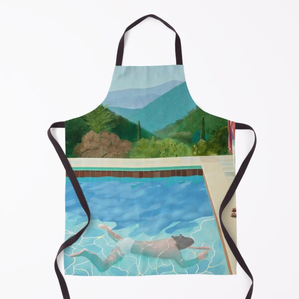 Item preview, Poster Swim Under Pool Painting designed and sold by nicholaswaldrop.