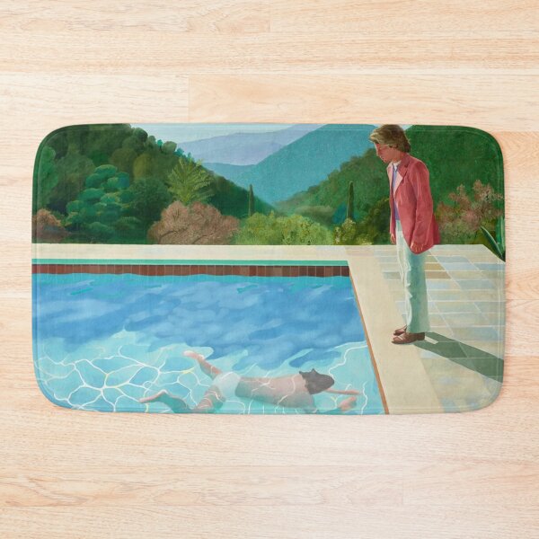 Item preview,  Poster Swim Under Pool Painting designed and sold by nicholaswaldrop.