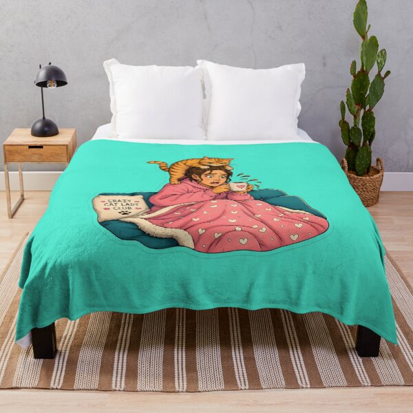 Item preview, Funny Cat Lady Morning Surprise designed and sold by MischiefPaws.