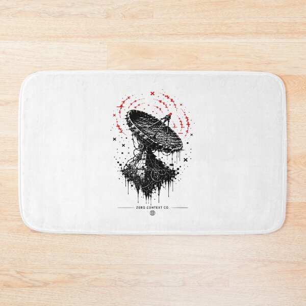 Item preview, Last Signal – Glitch Satellite Dish Digital Decay Streetwear Graphic designed and sold by ZeroContextCo.