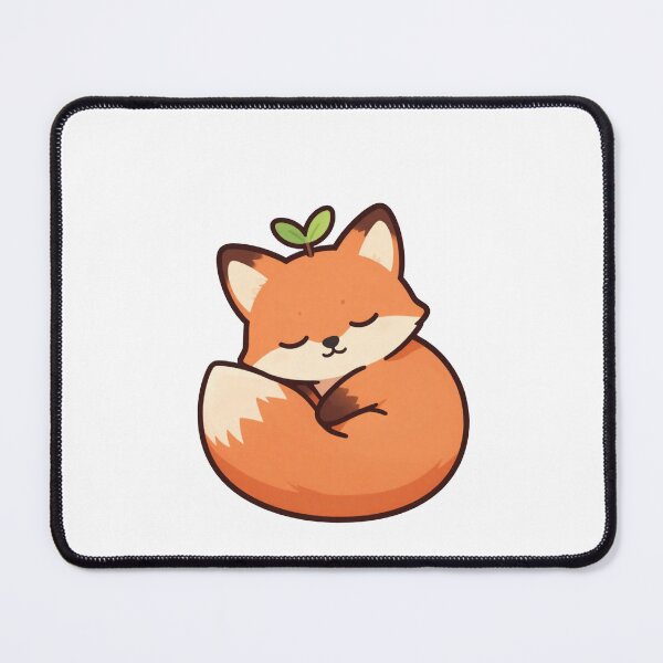 Item preview, Sleepy Fox Sticker designed and sold by Mystic & Celestial Art.