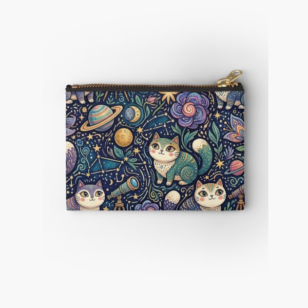 Item preview, Cosmic Cats in Outer Space Pattern designed and sold by Iampoji.