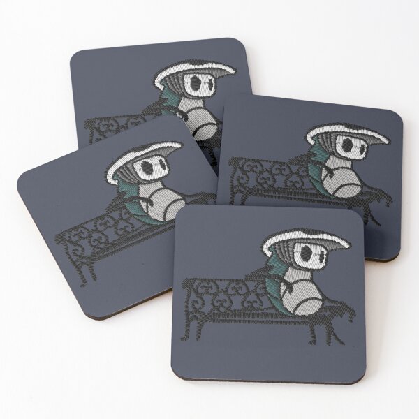 Item preview, Hollow Knight Quirrel Bench Embroidery Patch | Stitched Hallownest Adventure Design designed and sold by · GAMING SOUL ·.