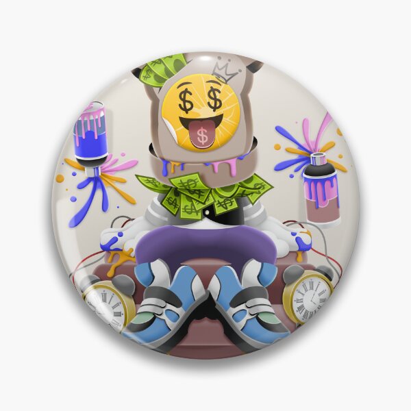 Item preview, Rich Cartoon Character Sitting On Alarm Clocks designed and sold by Lexkon Liu's art.