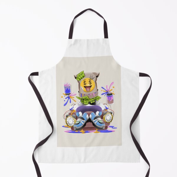 Item preview, Rich Cartoon Character Sitting On Alarm Clocks designed and sold by Lexkon Liu's art.