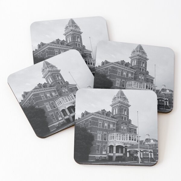 Item preview, Clarinda State Hospital Classic Poster Style designed and sold by GhostlyWorld.