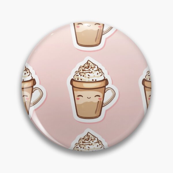 Item preview, Cute Coffee Sticker Pack | Cappuccino Latte Espresso Iced Coffee Aesthetic | Cozy Café Drink Stickers for Coffee Lovers designed and sold by StickGen.