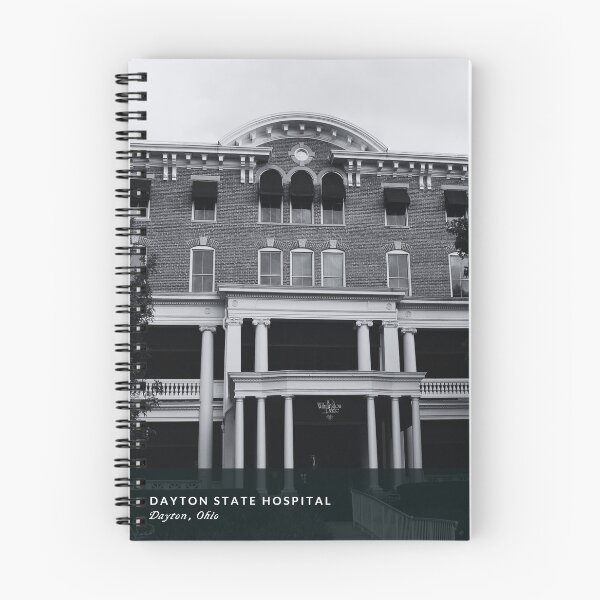 Item preview, Dayton State Hospital Classic Poster Style designed and sold by GhostlyWorld.