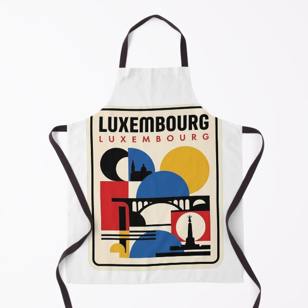 Item preview, Retro Luxembourg City Geometric Landmark Travel Theme designed and sold by k3rstman1.