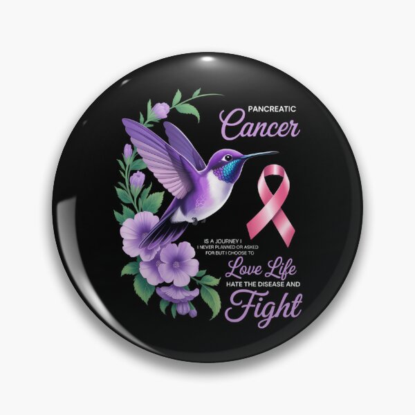 Item preview, Pancreatic Cancer Pancreatic Awareness Sublimation Purple Ribbon Cancer Support Graphics designed and sold by sailorjessiArt.