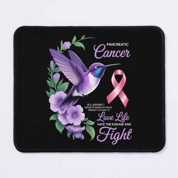 Item preview, Pancreatic Cancer Pancreatic Awareness Sublimation Purple Ribbon Cancer Support Graphics designed and sold by sailorjessiArt.