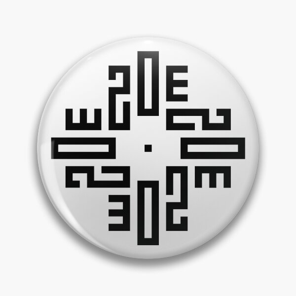 Item preview, ZOE | Black  | Modern Geometric Kufi Calligraphy | From Name to Art   designed and sold by FOR YOUR NAME.