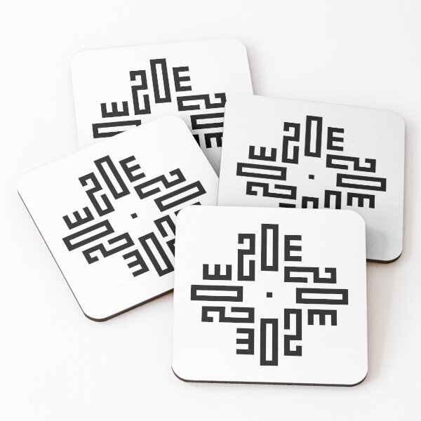 Item preview, ZOE | Black  | Modern Geometric Kufi Calligraphy | From Name to Art   designed and sold by FOR YOUR NAME.