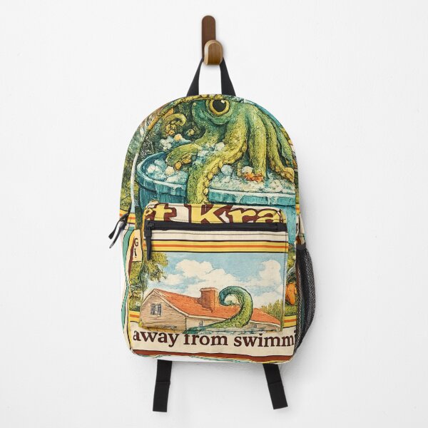 Item preview, How To Care For Your Pet Kraken | Retro Vintage Monster Humor designed and sold by RushVibeWear.