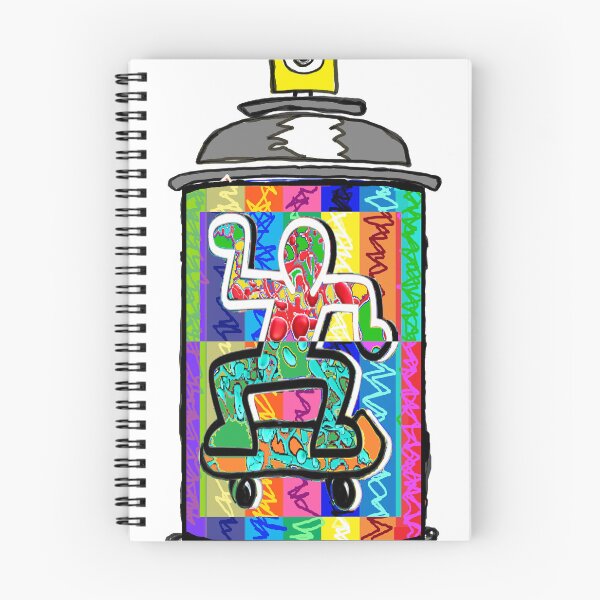 Item preview, spray pop art skater skateboarder  designed and sold by LoEndT-Shirts.
