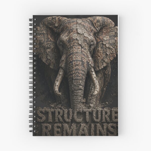 Item preview, Systems Architect Structure Remains Elephant Stone Graphic T-Shirt designed and sold by SavannaStrikes.