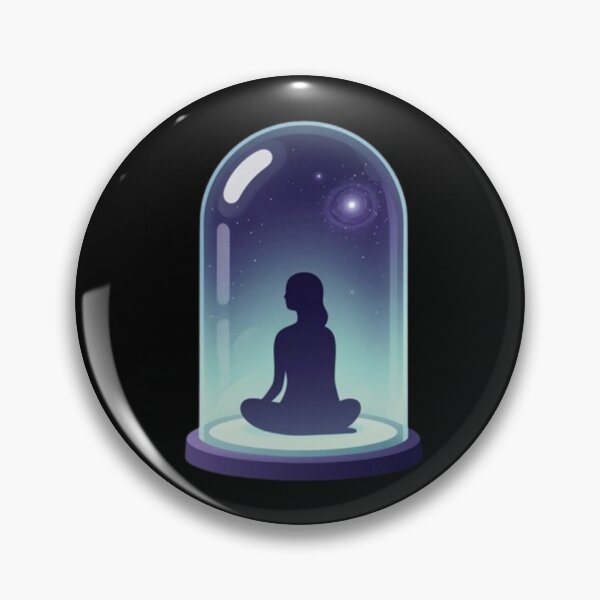 Item preview, Inner Universe Mindfulness | Cosmic Mental Health Meditation Space Aesthetic Design designed and sold by RandomWalker.