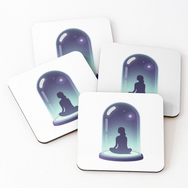 Item preview, Inner Universe Mindfulness | Cosmic Mental Health Meditation Space Aesthetic Design designed and sold by RandomWalker.
