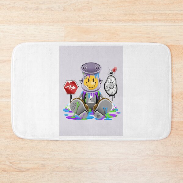 Item preview, Cartoon Character In Suit Wearing Paint Bucket designed and sold by Lexkon Liu's art.