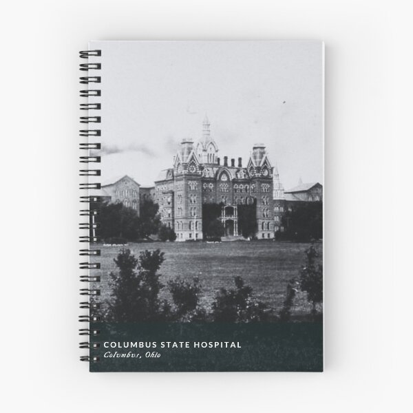 Item preview, Columbus State Hospital Classic Poster Style designed and sold by GhostlyWorld.