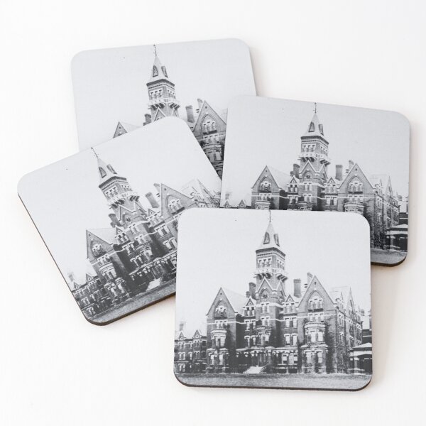 Item preview, Danvers State Hospital Classic Poster Style designed and sold by GhostlyWorld.