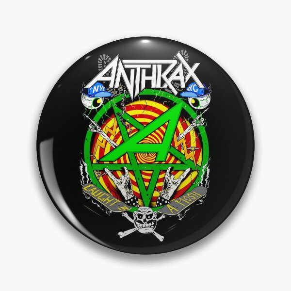 Item preview, Anthrax Skate Punk Thrash Metal designed and sold by jonasuhali33.