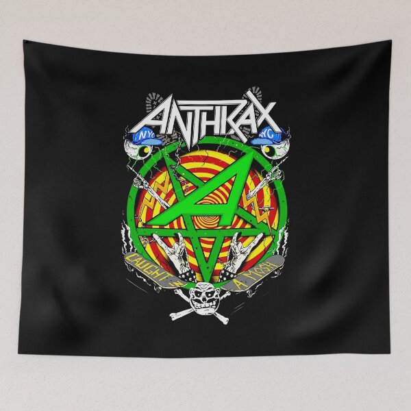 Item preview, Anthrax Skate Punk Thrash Metal designed and sold by jonasuhali33.