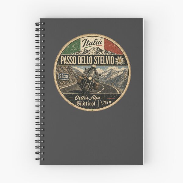Item preview, Stelvio Pass Passo Dello Stelvio Italy Motorcycle Sticker & TShirt 12 designed and sold by OuterShellUK.