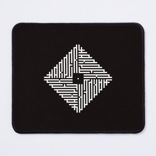 Item preview, HARPER | White  | Modern Geometric Kufi Calligraphy | From Name to Art   designed and sold by FOR YOUR NAME.