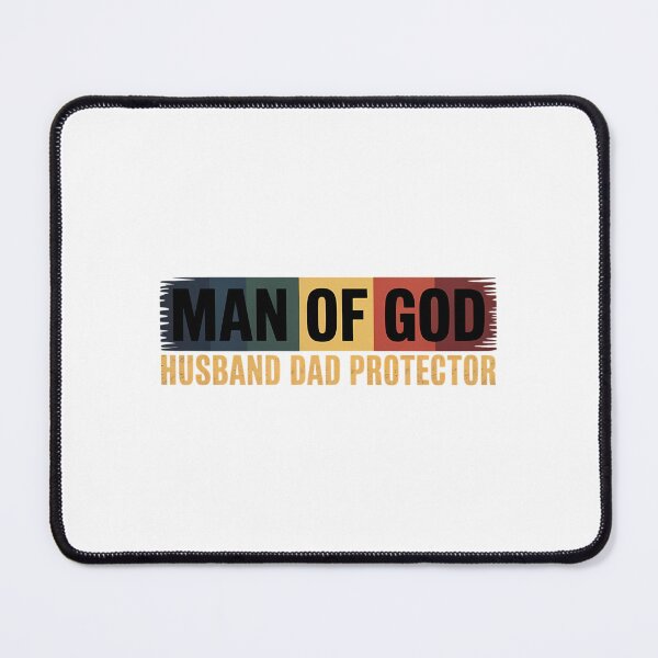 Item preview, Man of God Husband Dad Protector Christian Faith Fathers Day designed and sold by sailorjessiArt.