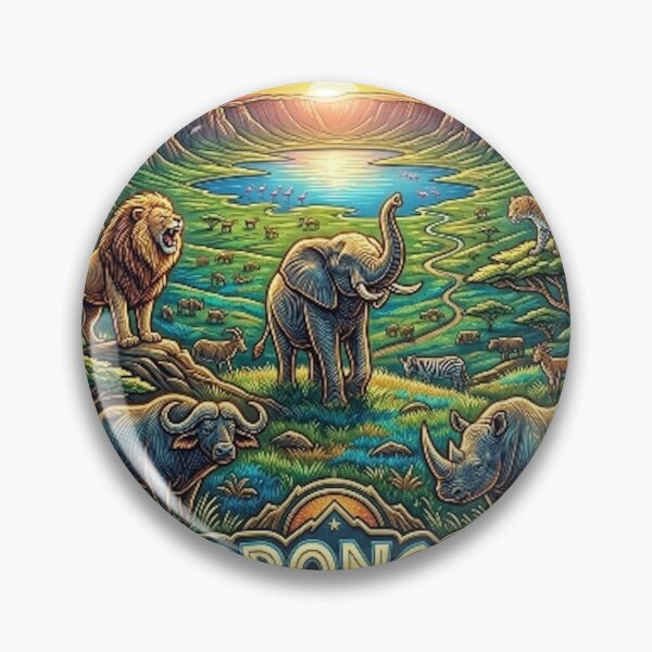 Item preview, NGORONGORO CRATER TANZANIA designed and sold by likbatonboot.