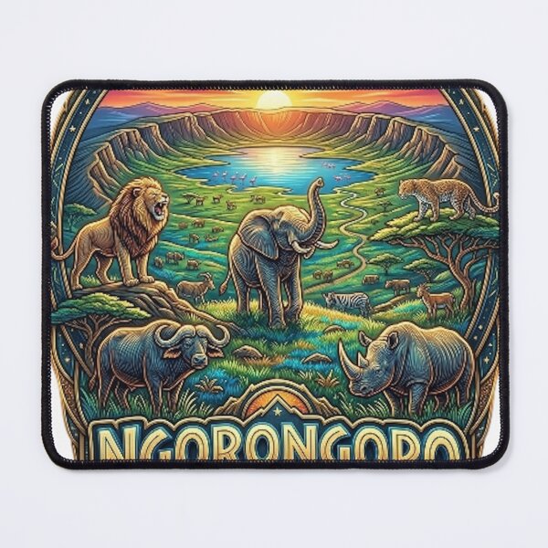Item preview, NGORONGORO CRATER TANZANIA designed and sold by likbatonboot.