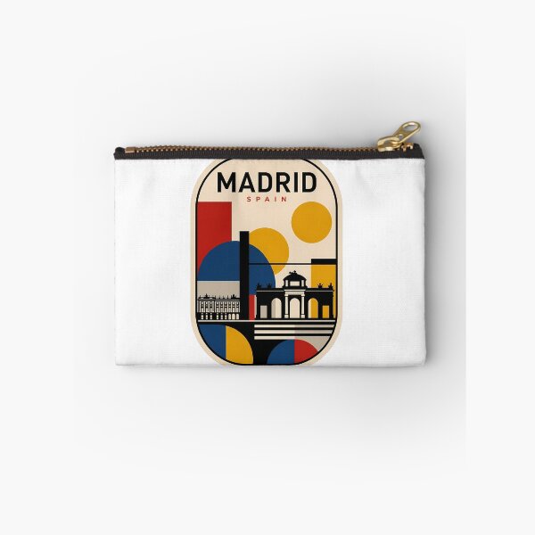 Item preview, Modern Madrid Spain Abstract Geometric Landmarks designed and sold by k3rstman1.