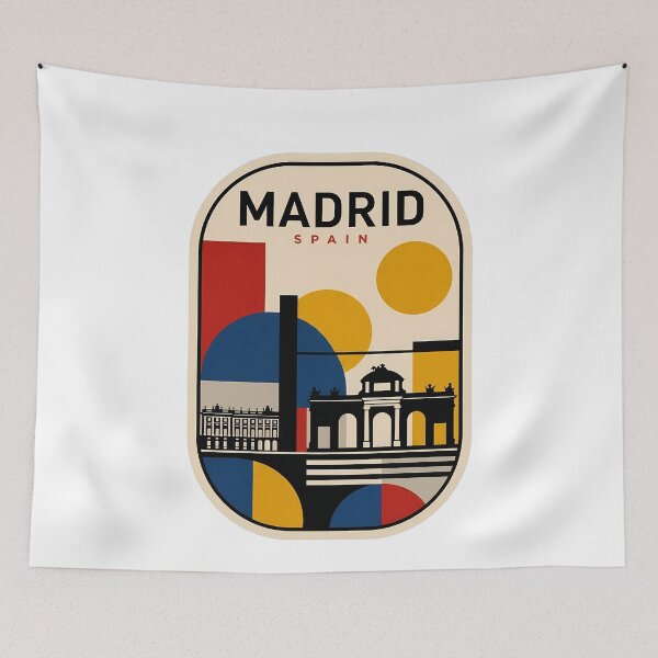 Item preview, Madrid moderno, España. Monumentos geométricos abstractos. designed and sold by k3rstman1.