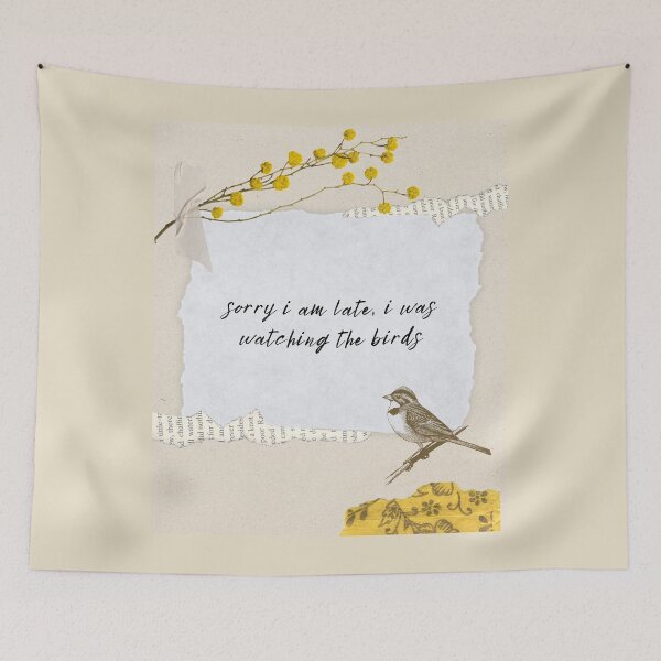 Item preview, sorry i am late, i was watching the birds designed and sold by sydney-syder.