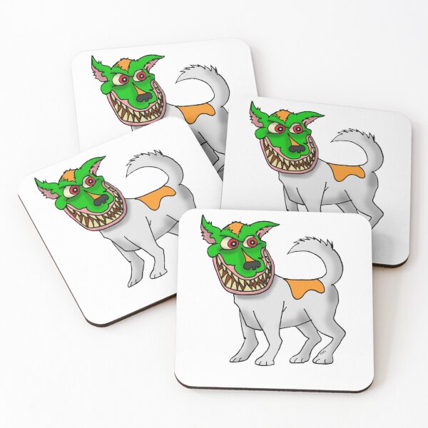 Item preview, Funny Monster Dog Cartoon | Cute Halloween Pet Costume Meme designed and sold by MyxaART.