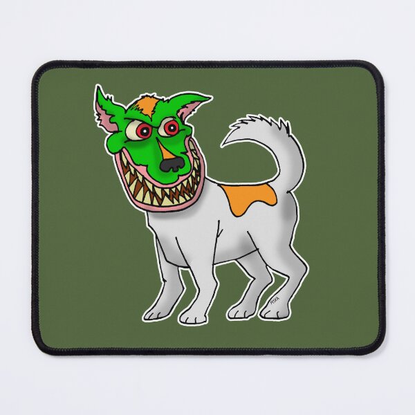 Item preview, Funny Monster Dog Cartoon | Cute Halloween Pet Costume Meme designed and sold by MyxaART.