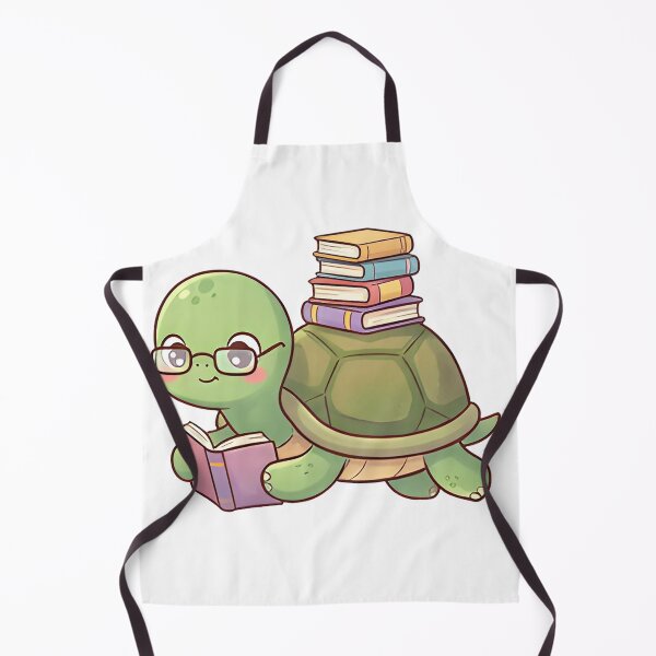 Item preview, turtle and book lazying study designed and sold by strayratss55.