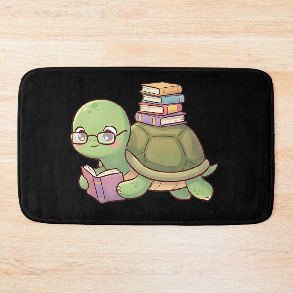 Item preview, turtle and book lazying study designed and sold by strayratss55.